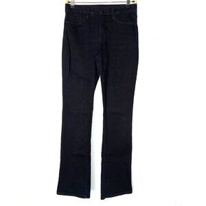 NYDJ Mini Boot Black Sequined Pocket Jeans Size 6